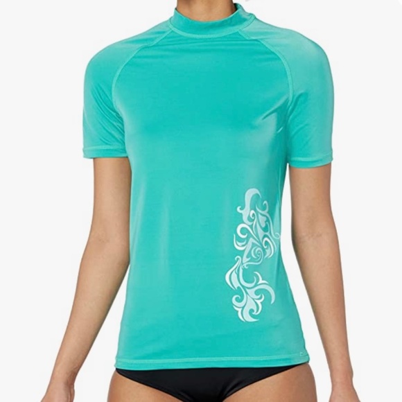 Kanu Surf Other - Rash Guard Short Sleeve UPF 50+ Breeze Lagoon Size XS